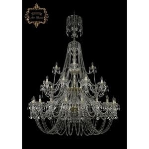 Хрустальная подвесная люстра Art Classic 45241 11.11.20+10+5.530.3d.XL-198.Gd.Sp подсвечник