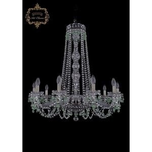 Хрустальная подвесная люстра Art Classic 45597 11.24.10.300.h-86.Br.V5001 подсвечник
