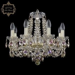 Хрустальная подвесная люстра Art Classic 45241 11.11.8.165.Gd.Sp.R801 подсвечник
