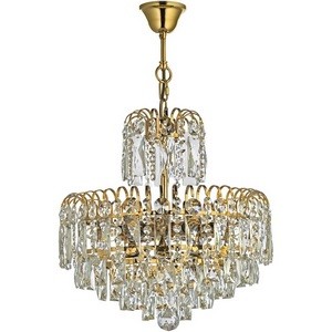 Люстра подвесная шириной 40 см хрустальная Arti Lampadari Erice Erice E 1.5.40.100 G
