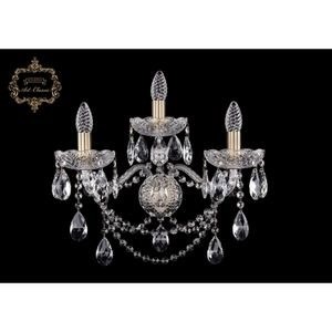 Хрустальное бра Art Classic 45962 10.25.2+1.200.XL.Br.Sp подсвечник с подвесками