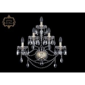 Хрустальное бра Art Classic 45962 10.25.2+2+1.200.XL.Gd.Sp подсвечник с подвесками
