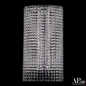 Бра хрусталь светодиодное APL LED Sicilia SH500.B5.25-45.A.Ni.4000
