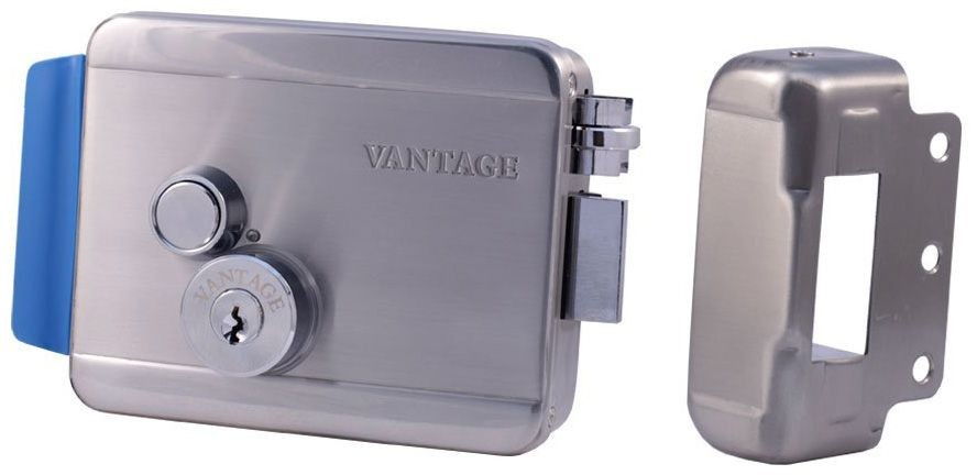 Замок электромеханический Vantage VE091 INOXL нержавеющая сталь