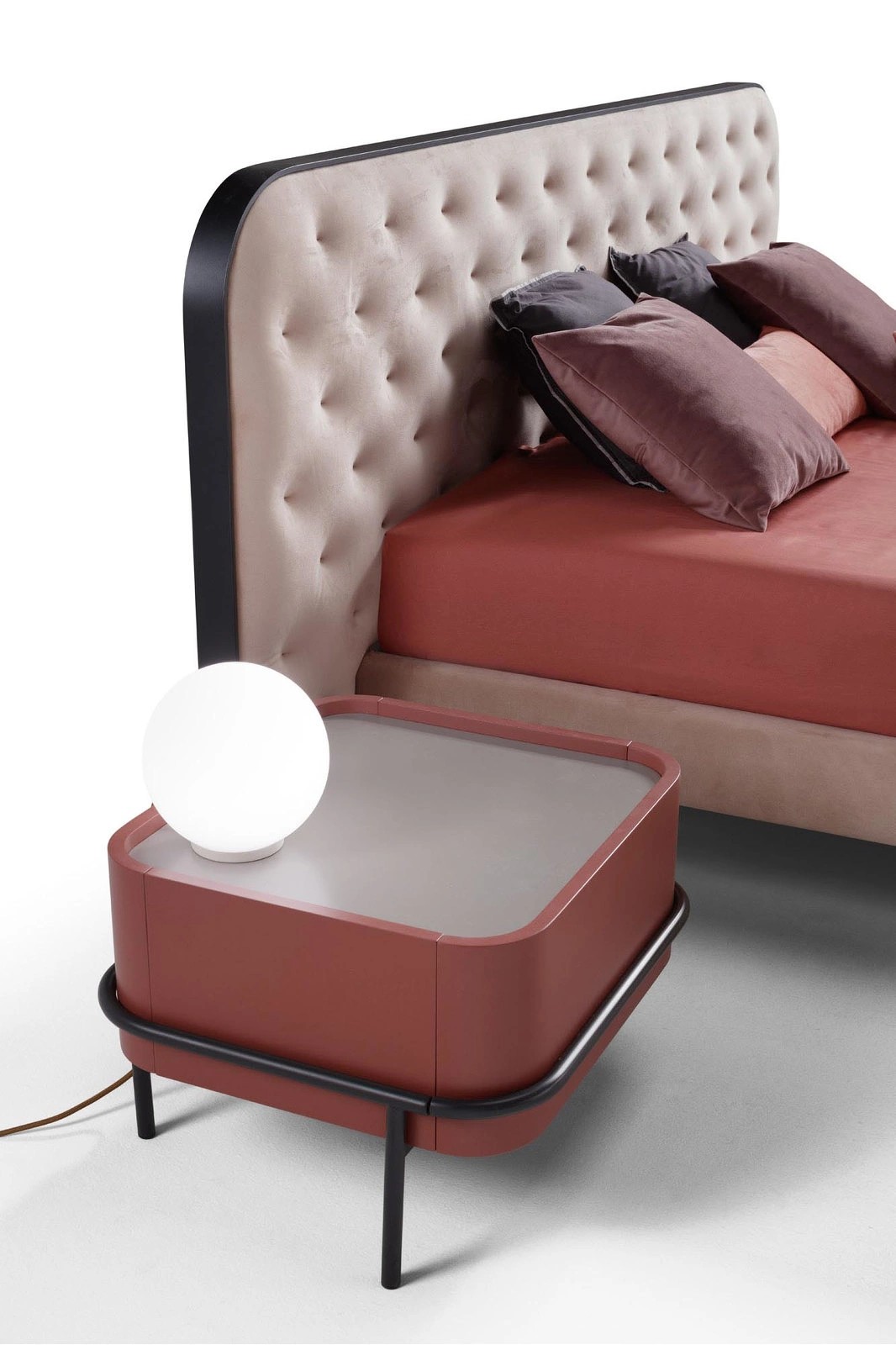 Кровать с решеткой Elysium Chester SLIM NL.BD.BC.33