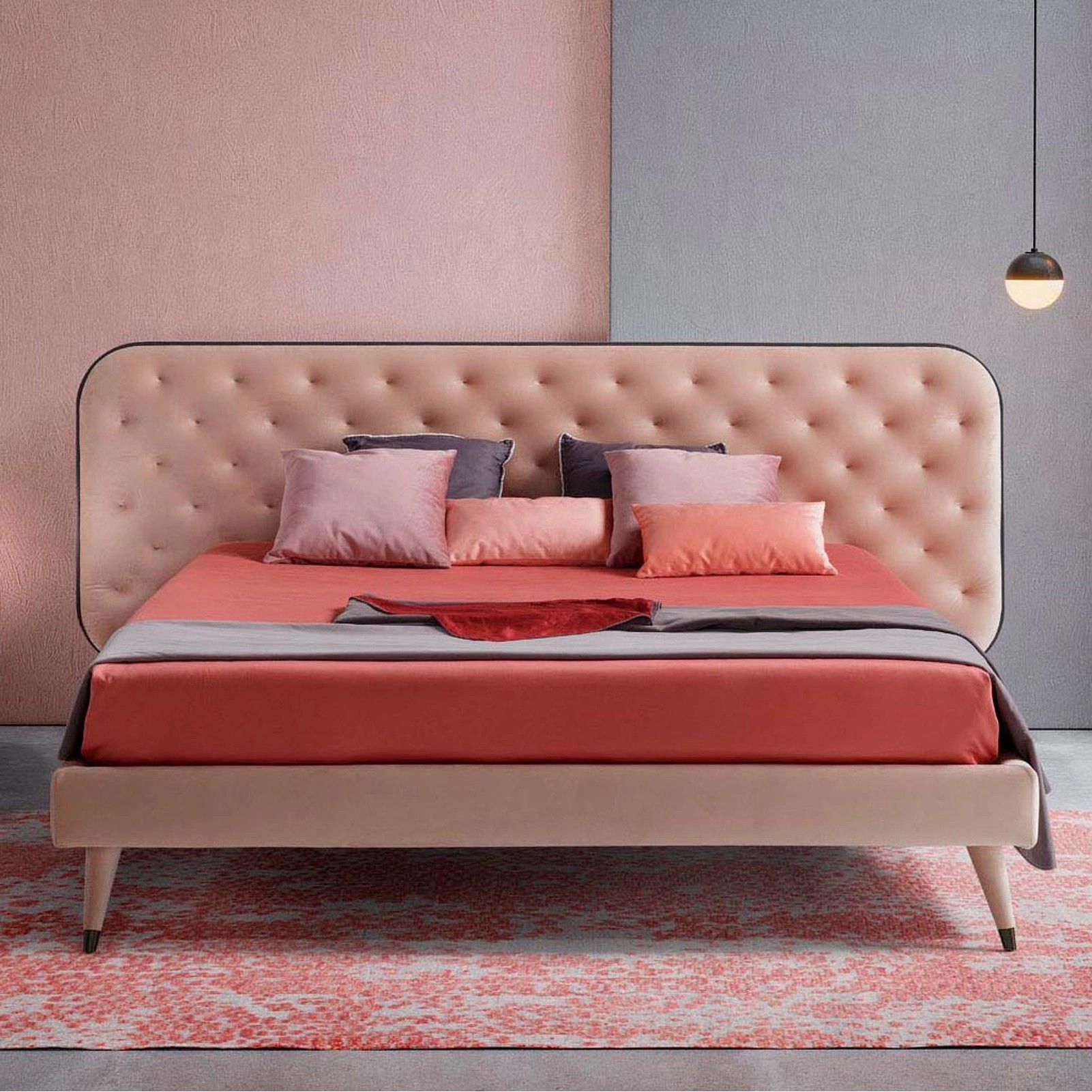Кровать с решеткой Elysium Chester SLIM NL.BD.BC.33