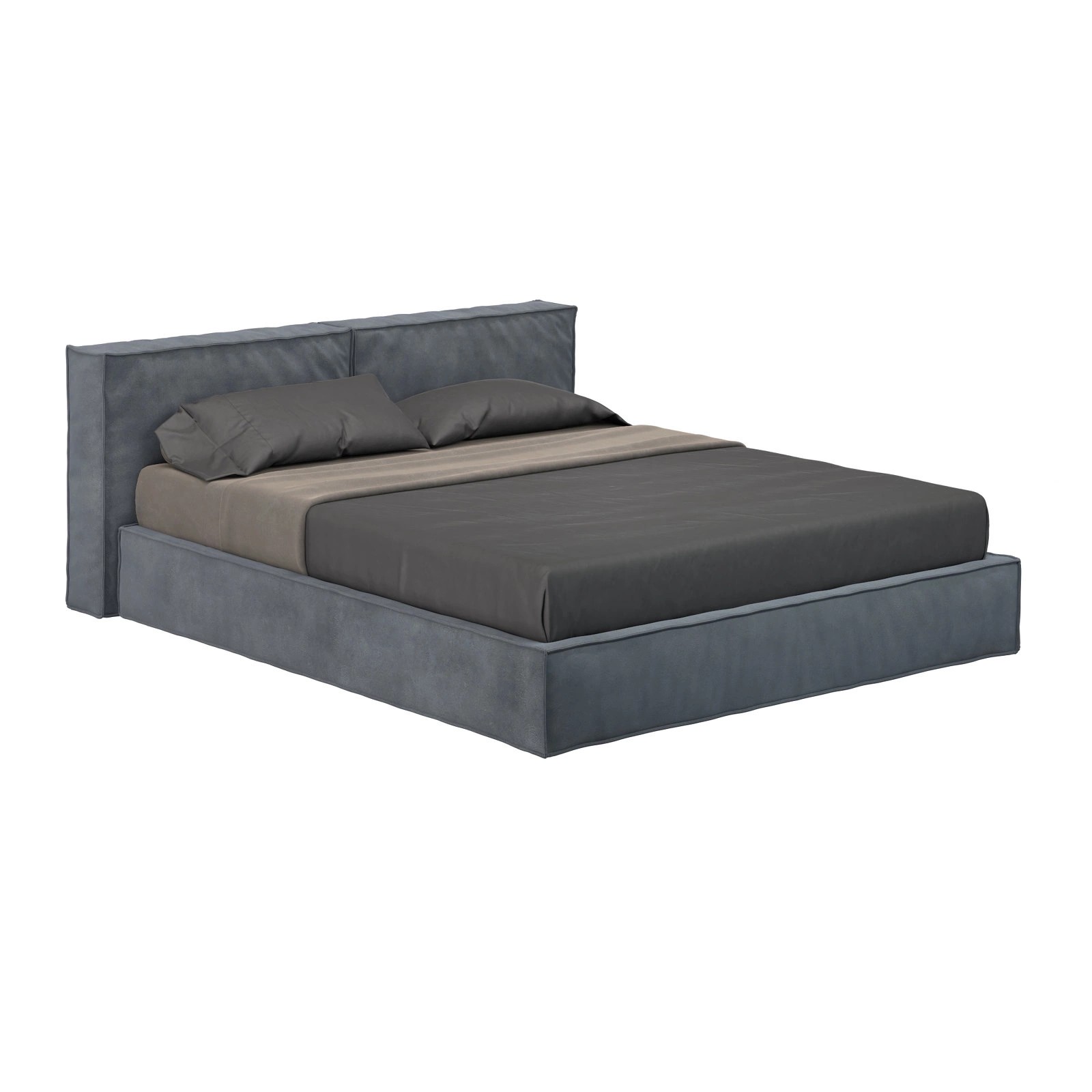 Кровать с решеткой Эмбер (Amber) отделка ткань Suede TL 517 кат.3 MDI.BD.SL.209