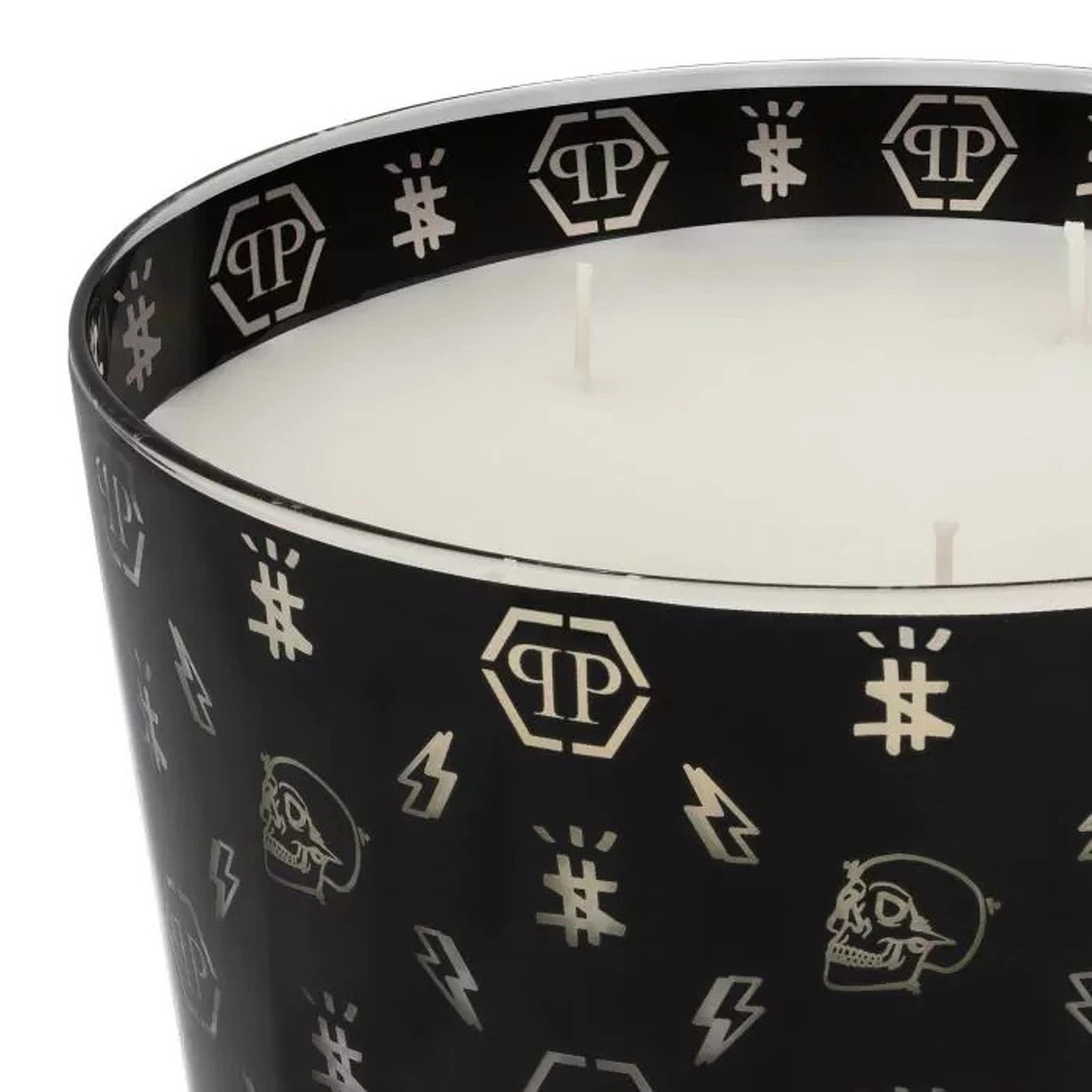Подсвечник со свечой Monogram L EH.CST.PP.140